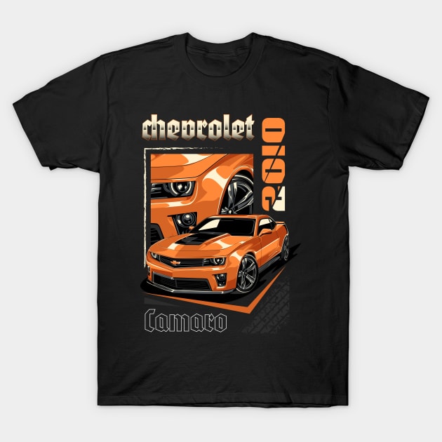 2010 Chevrolet Camaro T-Shirt by Harrisaputra